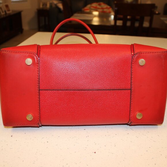 Lipstick Red Michael Kors Tote Bag - Picture 12 of 13